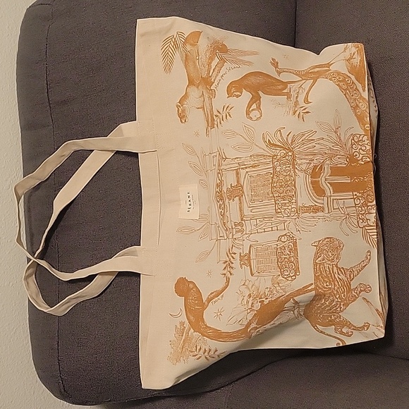 Sezane Canvas Tote - Picture 3 of 5